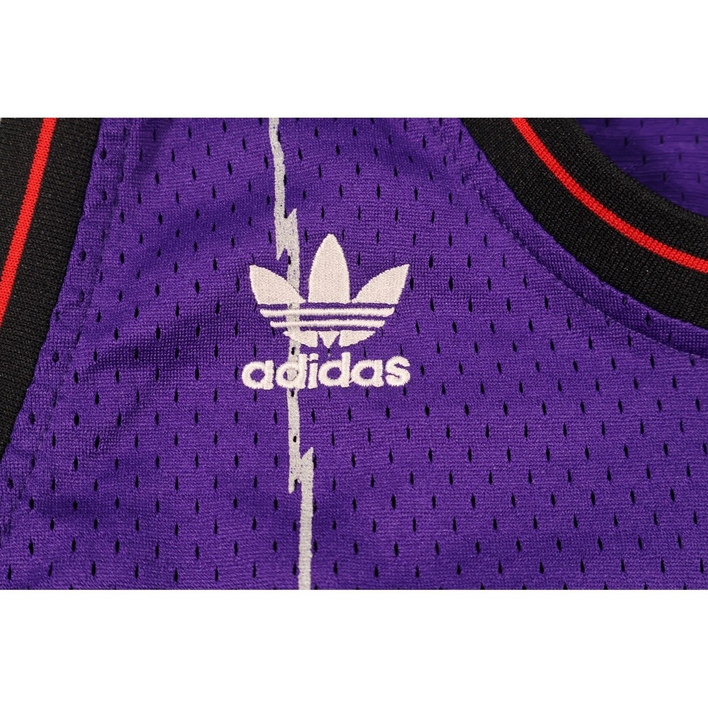 Toronto Raptors Jersey Mens 2XL Purple NBA Basketball Vince Carter Adidas - Picture 6 of 12
